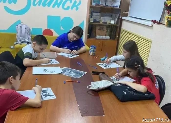 "Letter to a Soldier" campaign in Zainsk: city residents supported Russian servicemen with warm words.