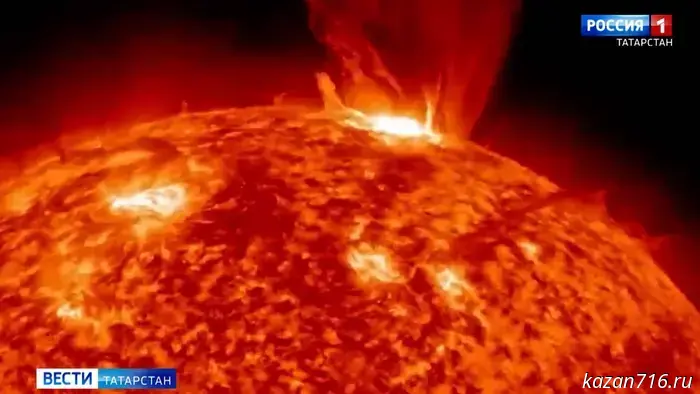 A magnetic storm of unknown origin has been detected on Earth.