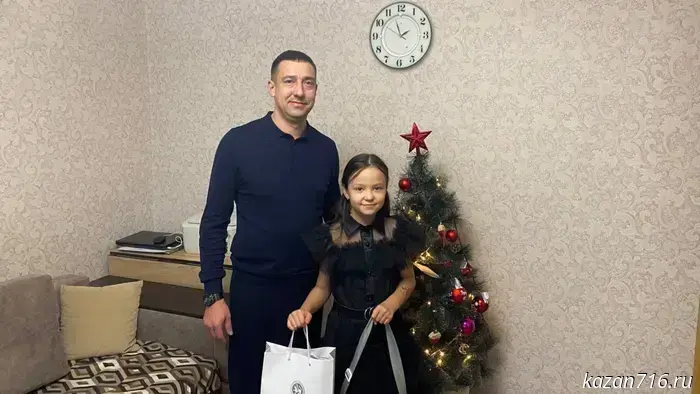 Farit Khanifov fulfilled children's New Year wishes.