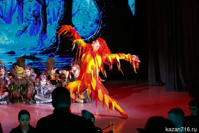 The State Ensemble of Song and Dance of the Republic of Tatarstan presented the premiere performance "Shurale: Echo of Kurlai."