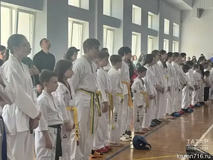 A children's taekwondo tournament in memory of Akhmat-Khadzhi Kadyrov took place in Kazan.