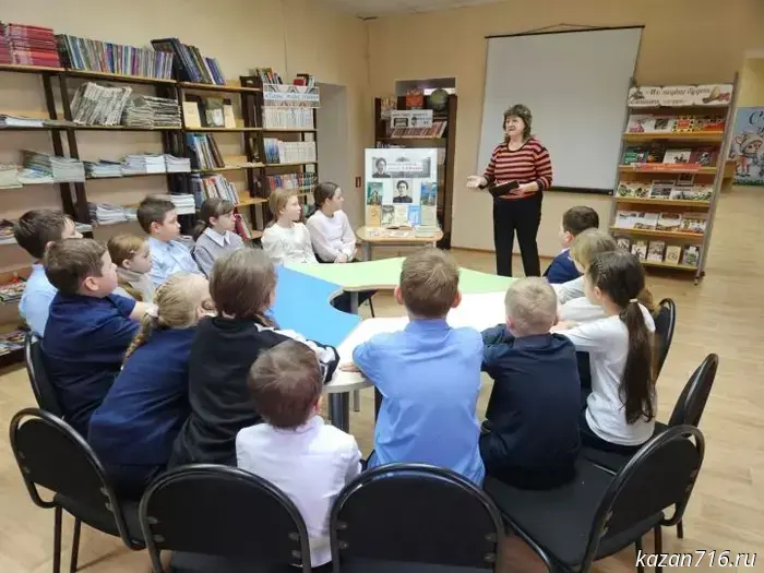 A literary hour was held at the Bolgar Children's Library to mark the 145th anniversary of Alexander Blok.