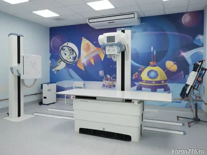 Construction of a polyclinic for 10,000 children has been completed in Kazan's Privolzhsky District.