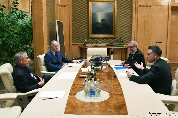 Rustam Minnikhanov met with the CEO of MegaFon.