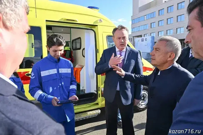 Медицинские учреждения Челнов обновили свои автомобили.