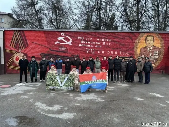 Twelve guys were sent from Bugulma for military service by conscription.