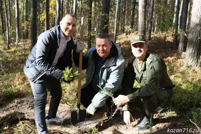Employees of the State Committee on Tariffs of the Republic of Tatarstan joined the "Save the Forest" campaign.
