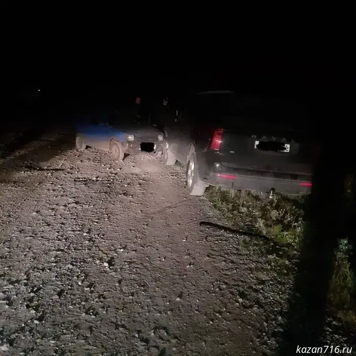 In the Spassky District of Tatarstan, a drunk, unlicensed driver caused a traffic accident.