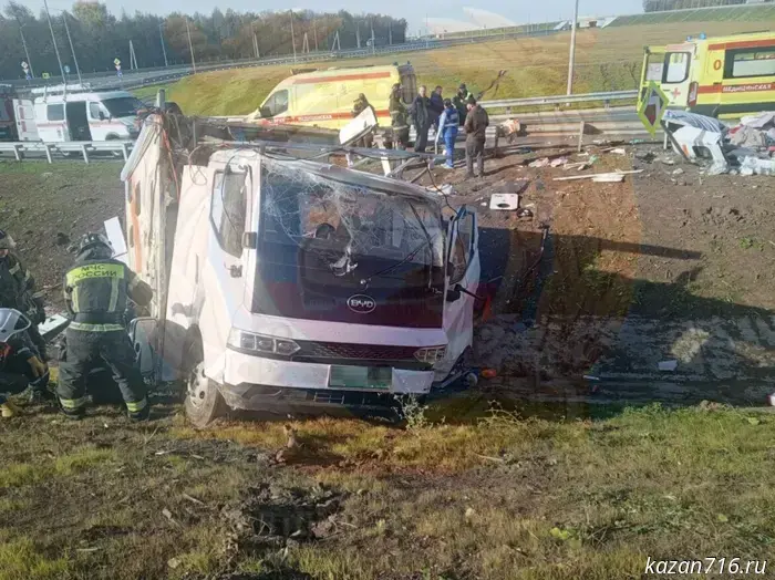 On the M-7 highway in Tatarstan, a BYD ran off into a ditch: one person died.