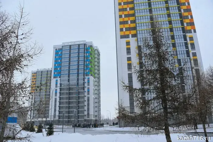 Объем продаж недвижимости в Татарстане увеличился на 44%.