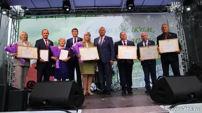 Заинцы отпраздновали День Города и День Республики.