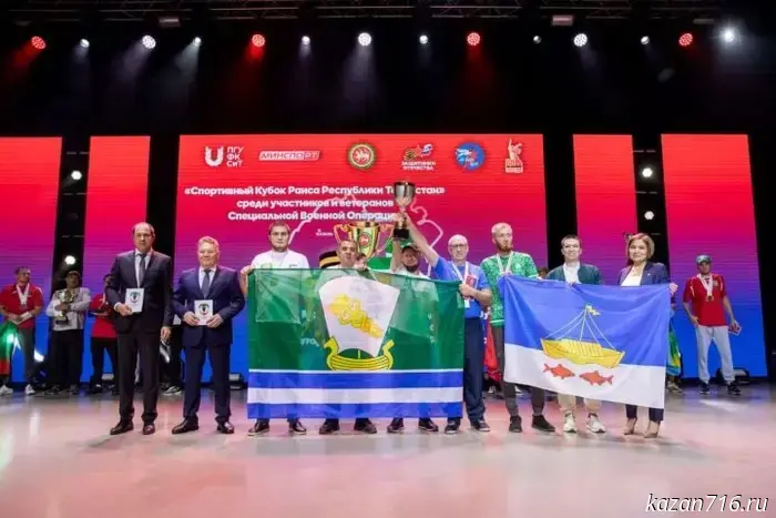 Ветераны СВО из Лаишево стали героями Кубка Раиса в Казани.