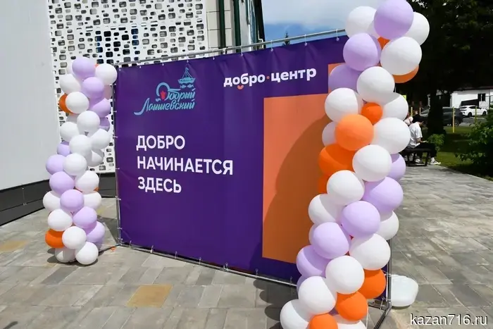 Добро. Центр «Добрый Лаишевский»: содействие и продвижение волонтерства в Лаишевском районе.