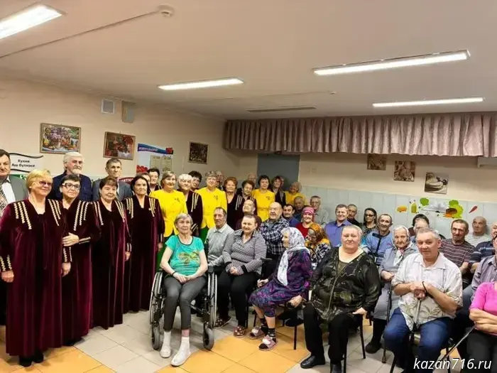At Spassk DIPI, the Decade of Disabled Persons began with a concert by the folk choir.