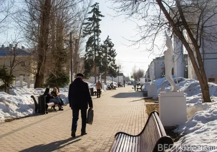 11 апреля в Татарстане прогнозируется температура до +14 градусов.