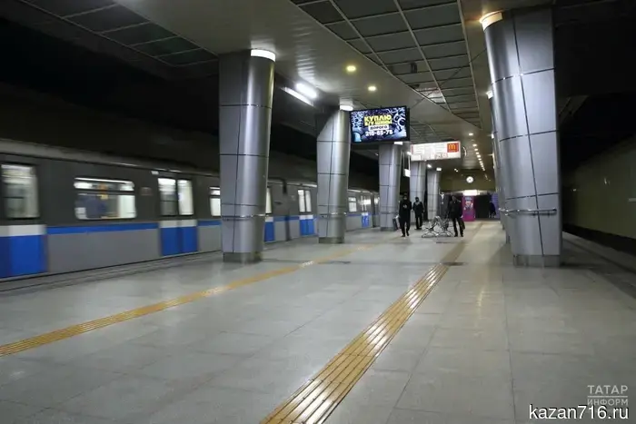 Kazan Metro will extend its hours until 00:30 on Victory Day.