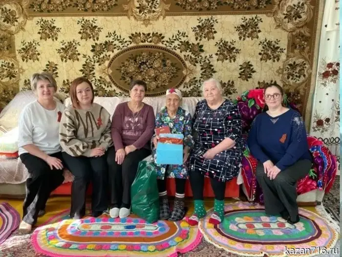 В Заинском районе поздравляют фронтовиков тыла с 81-й годовщиной Победы.