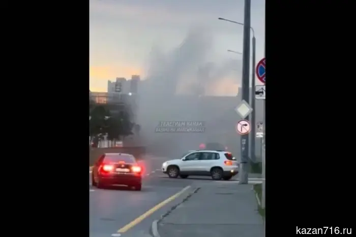 The water utility stated that it has no relation to the "fountain" on Chistopolskaya in Kazan.