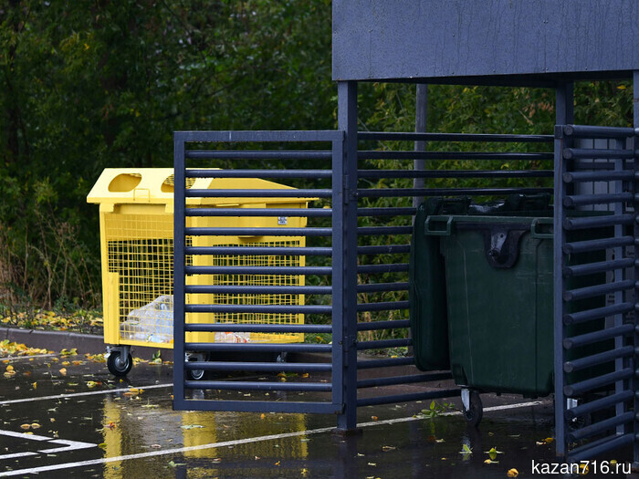 Казань значительно увеличила сбор вторичного сырья с помощью раздельных контейнеров.