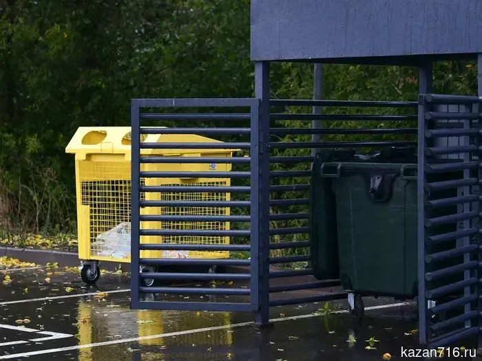 Kazan sharply increased the collection of recyclables through separate containers.