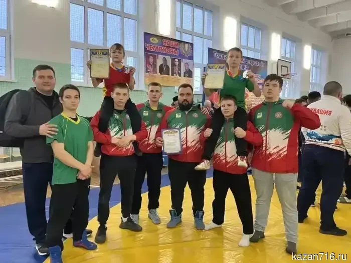 The Kaibitsky wrestlers became prize winners of the All-Russian tournament in memory of Minseit Tazetdinov.