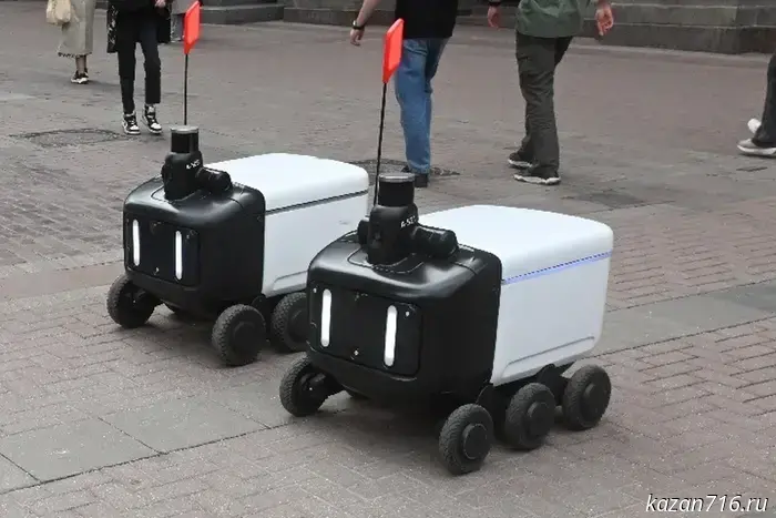 В Казани начнут работать роботы-доставщики на 30 маршрутах.