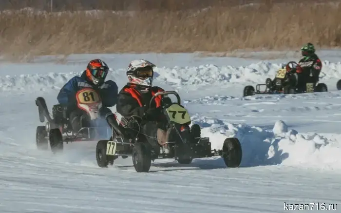 В Бавлинском районе состоялись соревнования по картингу.