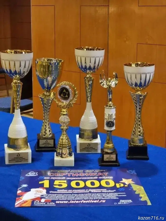 Two choreographic ensembles from Zainsk gave triumphant performances at the "Christmas Stars-2026" festival.