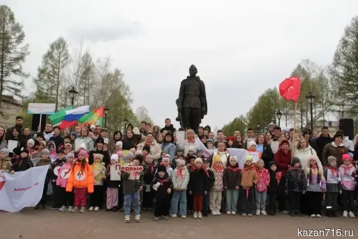 В Заинске началась патриотическая акция «Волонтеры Победы».