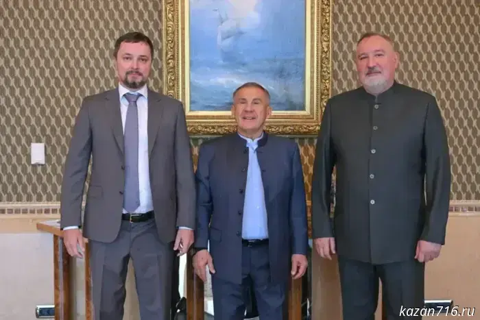 Rustam Minnikhanov held a meeting with Dmitry Rogozin.