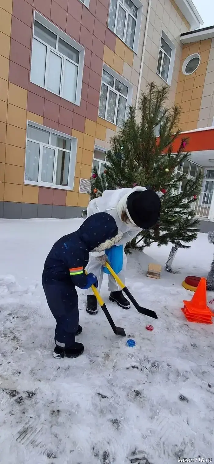 A fairy-tale New Year's quest took place at the Buratino kindergarten in Nurlat.