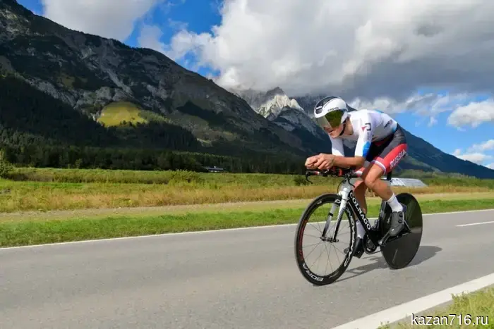 Cyclist Petr Rikunov won gold at the National Championship in Innopolis.