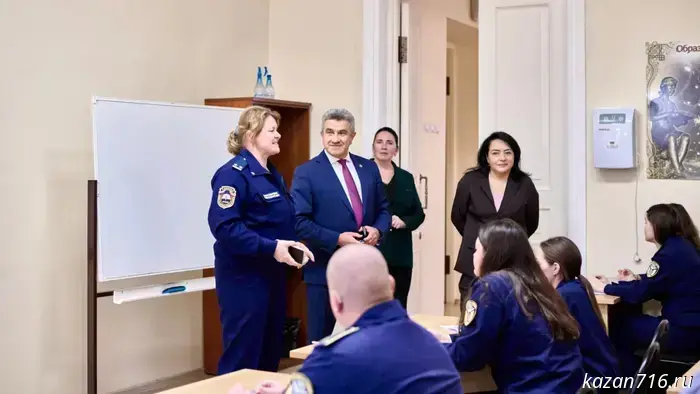 Ilsur Khadiullin visited educational institutions in the Tetyushi District.