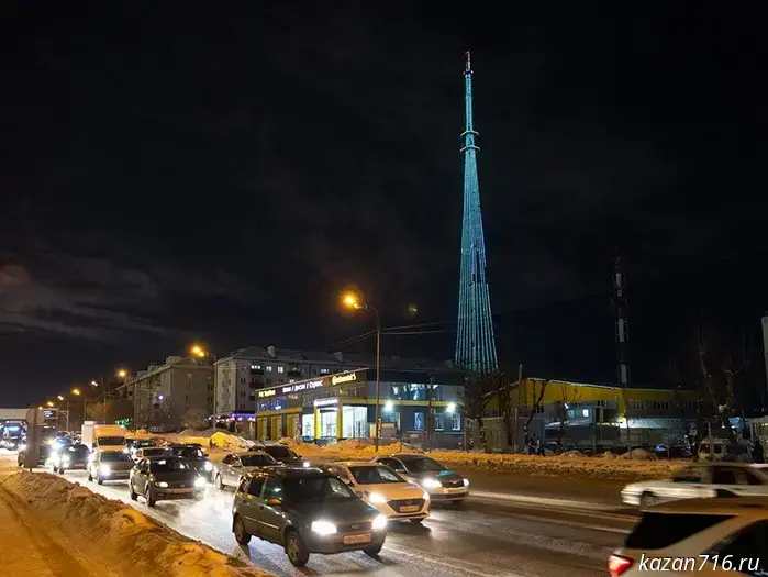 Казанская телебашня осветит свои огни в честь Дня учителя.