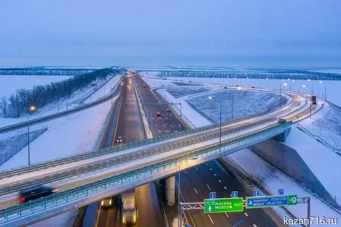 Khusnullin: traffic on the M-12 Moscow – Kazan during the holidays increased by 22% compared to last year.