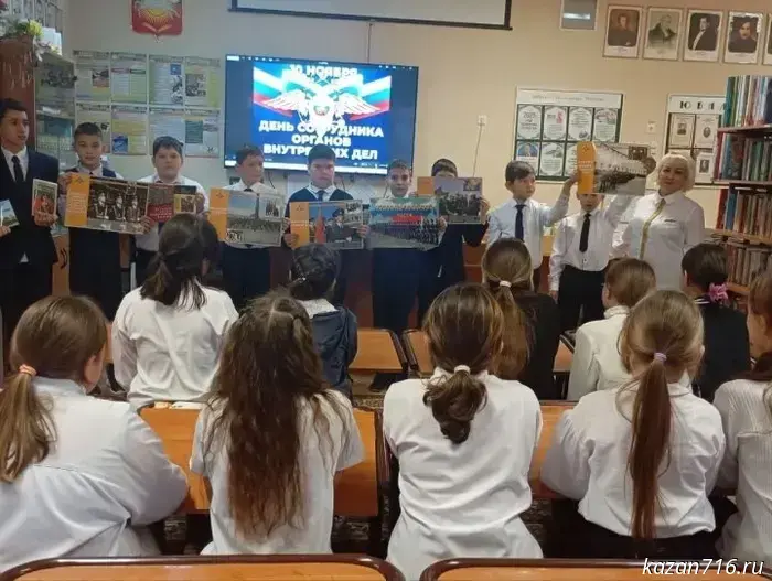 Гимназисты из Нурлата познакомились со службой в полиции.
