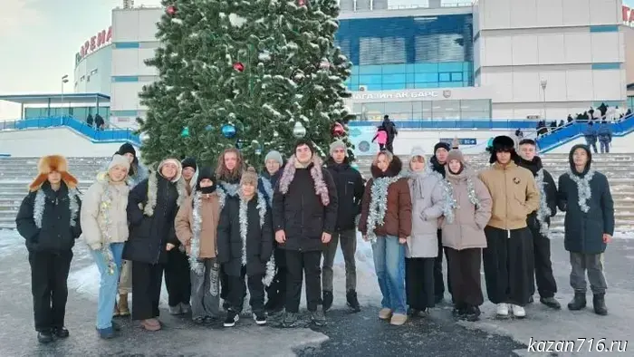 Тетюшае посетили Республиканскую ёлку.