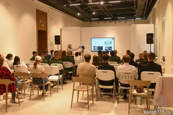 Representatives of the Kazan Diocese visited the lecture hall of the "Mosaic of Cultures" festival.