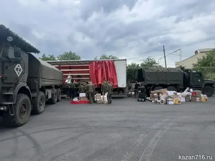 В зону СВО доставлена гуманитарная помощь из Лаишевского района.