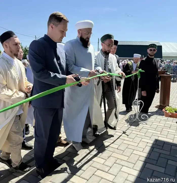 On the day of the official adoption of Islam in Volga Bulgaria, a new mosque was opened in Novosheshminsk.