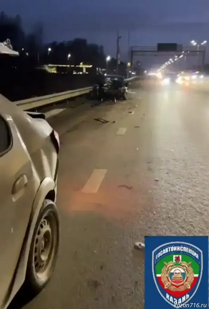 Five people were injured in a traffic accident on the Orenburg Highway in Kazan.