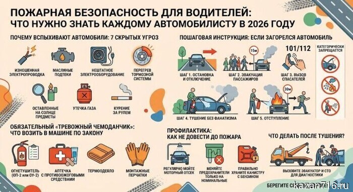 Fire safety for drivers: what every motorist needs to know in 2026