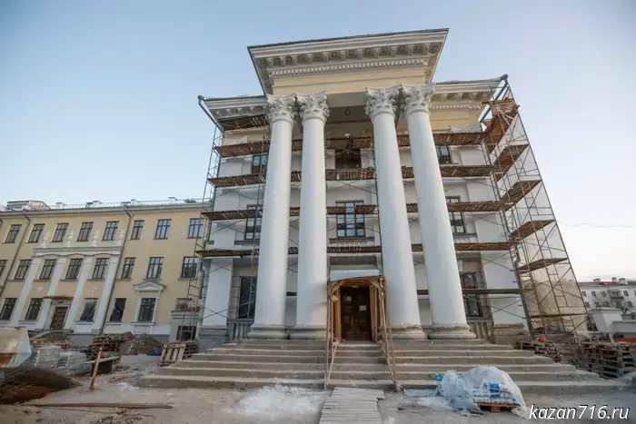 Минстрой РТ: Капитальный ремонт социально-культурных объектов подходит к завершению.