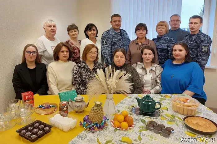 The Rosgvardiya Non-Departmental Security Department for the Nizhnekamsk District of Tatarstan held a celebration dedicated to Mother's Day.