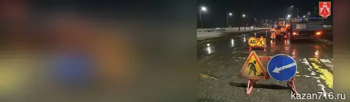 Ремонт проспекта Мусы Джалиля будет подарком городу к 81-й годовщине Победы.