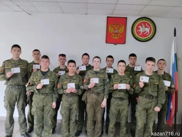 16 cadets from Bolgar received gold GTO badges.