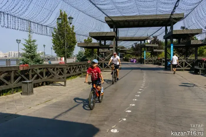 В Казани сезон велоспорта начнется с массового заезда вдоль реки Казанки.