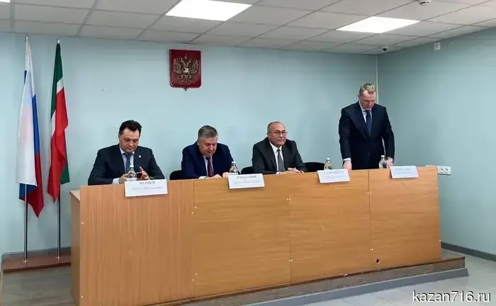 Заместитель начальника Управления Рамиль Рамазанов принял участие в мероприятии по представлению председателя Елабужского городского суда Республики Татарстан.