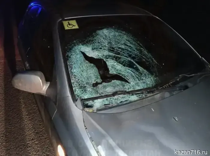 Fatal traffic accident in the Zainsk district: a female pedestrian died in the evening.