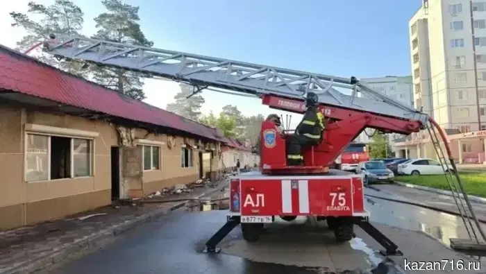 The day before, 6 fires were extinguished in Tatarstan.